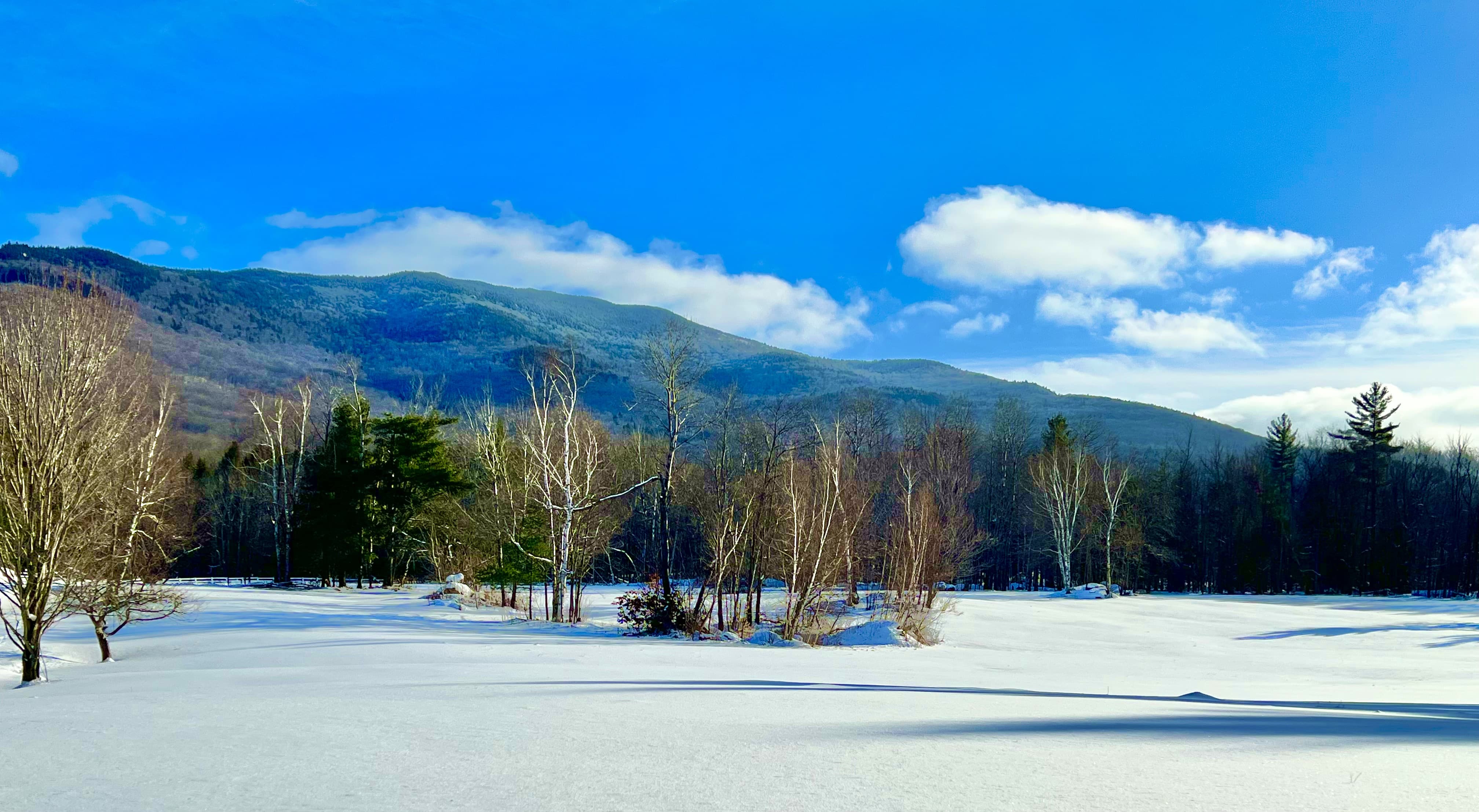 mountain view in Vermont